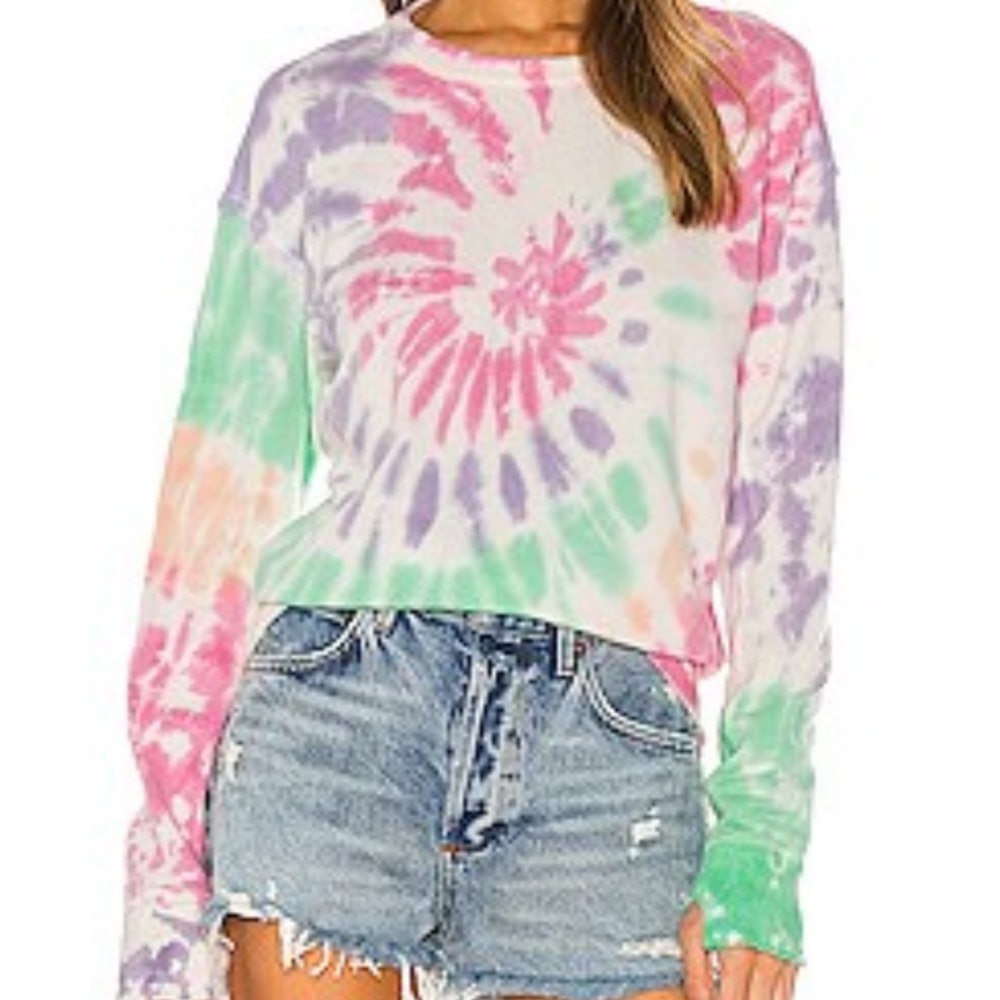 N Philanthropy tie dye sweatshirt. Large
